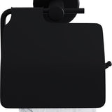 4bathroomz® Oslo toiletrolhouder met klep - WC rolhouder