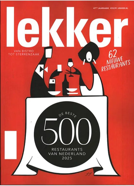 Lekker: de beste 500 restaurants van Nederland 2025