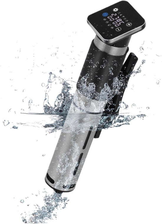 Sous Vide Stick met Wi-Fi en App – Smart Slowcooker – Zwart-RVS – Voor Perfect Slow Cooking