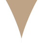 HanSe® Schaduwdoek Driehoek 90° Waterdicht m - Zand