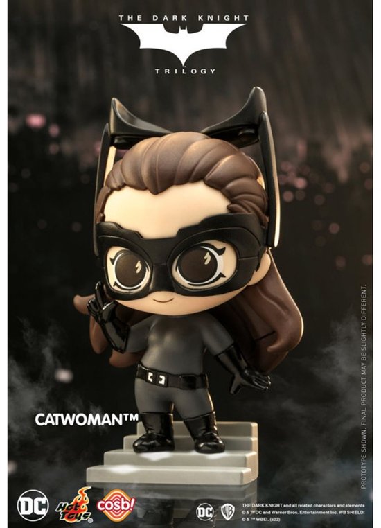 Hot Toys Cosbaby Catwoman The Dark Knight Trilogie 8 cm Figuurtje