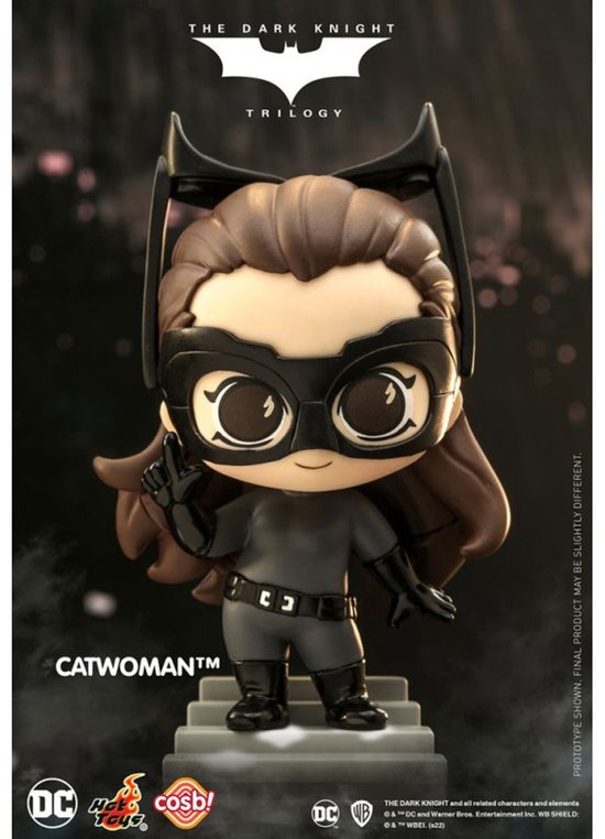 Hot Toys Cosbaby Catwoman The Dark Knight Trilogie 8 cm Figuurtje