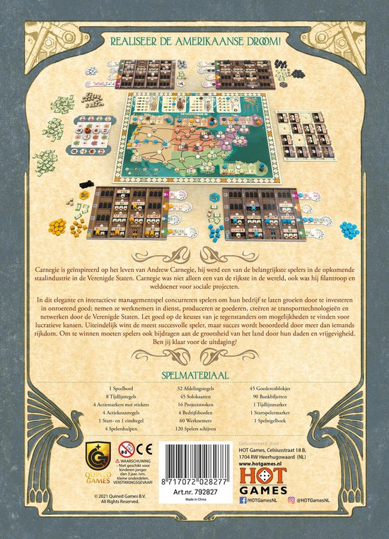 Carnegie - Bordspel