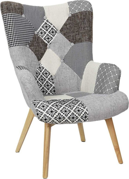 Patchwork Fauteuil Armleuning