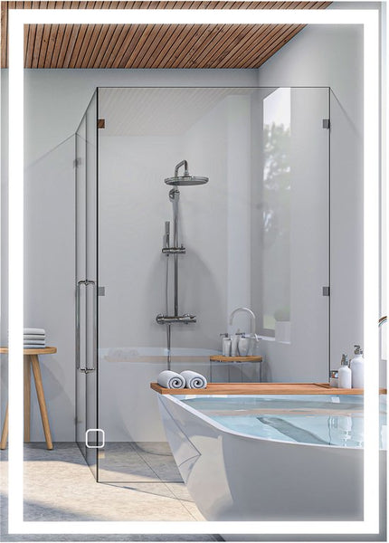 4goodz Badkamerspiegel LED - anticondens met Touch bediening