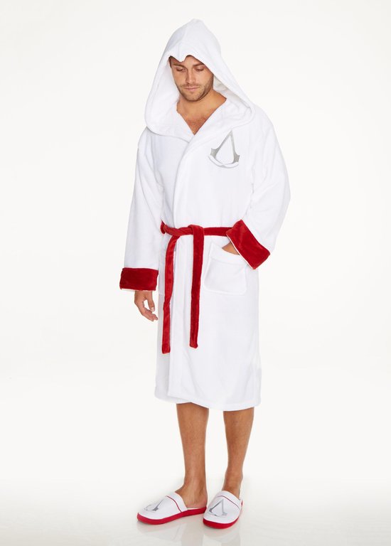 Assassins Creed Robe inc Logo & peaked hood - Adult