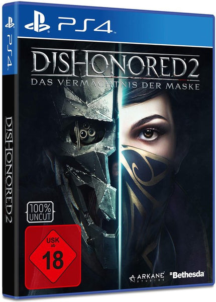 Bethesda Dishonored 2, PlayStation 4, M (Volwassen), Fysieke media