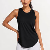 SparkNine Easefit top - sporttop - atletische tanktop - S - zwart - mouwloos - luchtig & ademend - sneldrogend