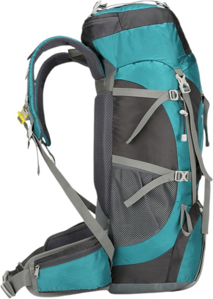 Backpack - Blauw - 79 x 33 x 23 cm - Backpack Organizer - Met Waterzak - Backpack 75 Liter - Backpack Heren - Backpack Vrouwen - Back Pack Heren - Back Pack Vrouwen - Flightbag