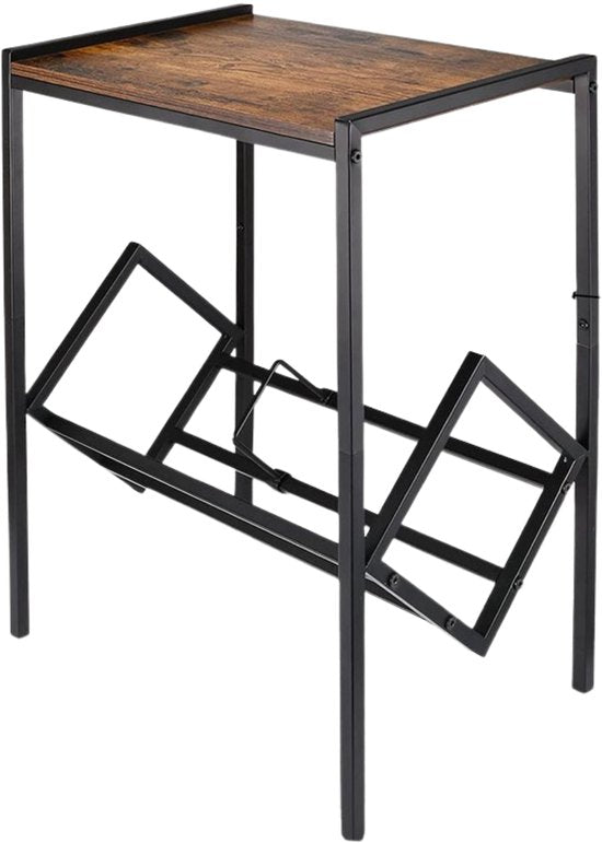 LP Opbergsysteem - Zwart met Hout