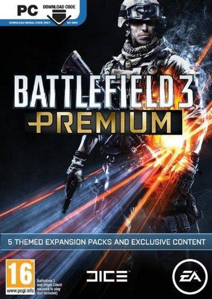 Battlefield 3: Premium (Code in a Box) -PC