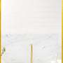 Badkamerspiegel - Goud - 71 x 50 cm - Wandspiegel - Rechthoekige Spiegel met Frame van Aluminiumlegering - Spiegel voor Slaapkamer, Woonkamer en Badkamer
