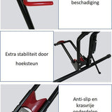 4toolz Universeel Display Fietsenrek Deluxe - fiets standaard - zwart