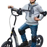 Scooter Step hoogteverstelbaar 12 inch - Zwart
