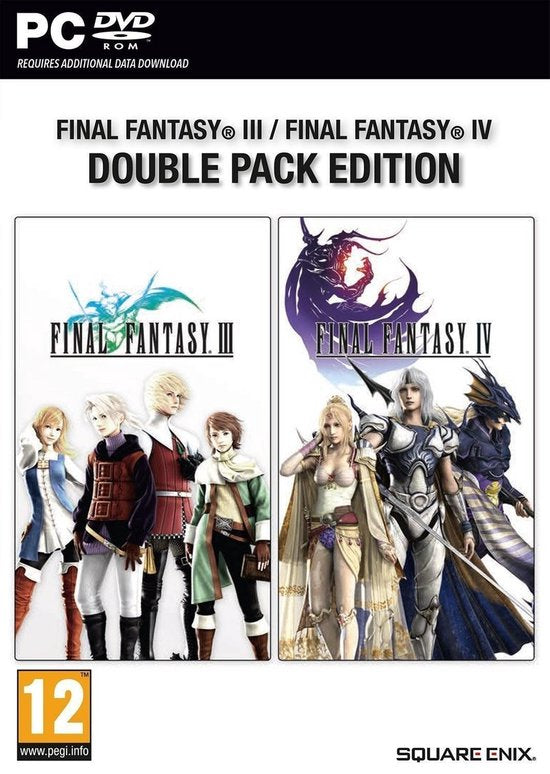 Final Fantasy III & IV (Double Pack Edition) -PC