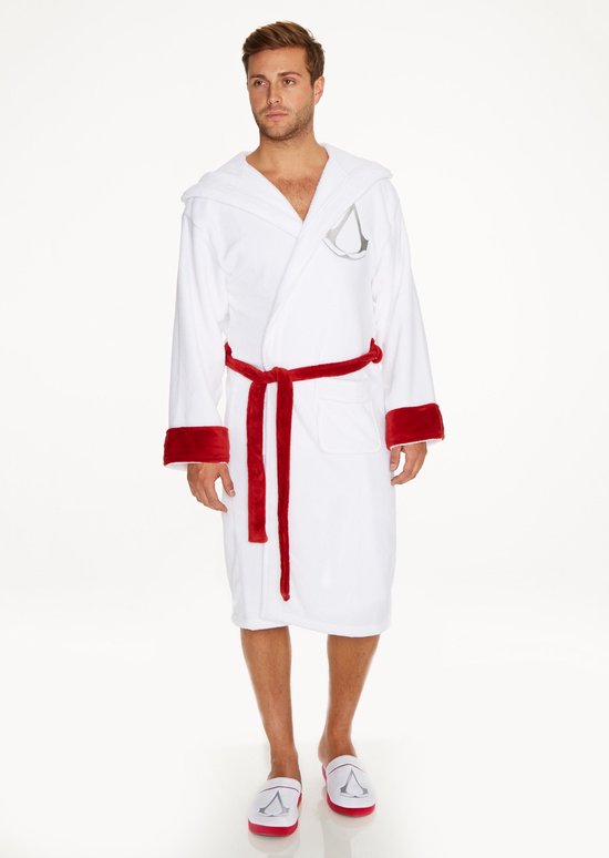Assassins Creed Robe inc Logo & peaked hood - Adult