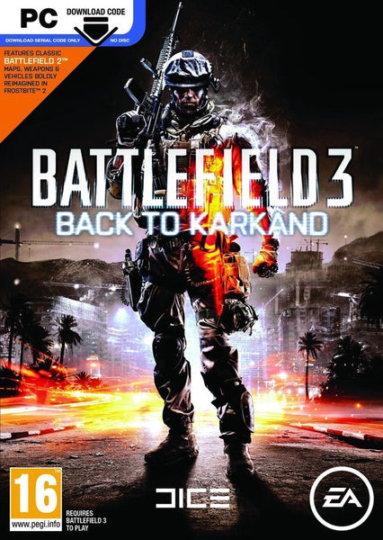 Battlefield 3: Back To Karkand - Code In A Box