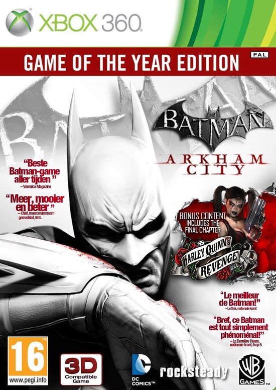 Batman Arkham City - Game Of The Year Edition