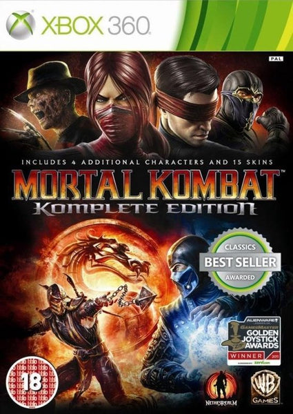 Mortal Kombat Komplete Edition -X360