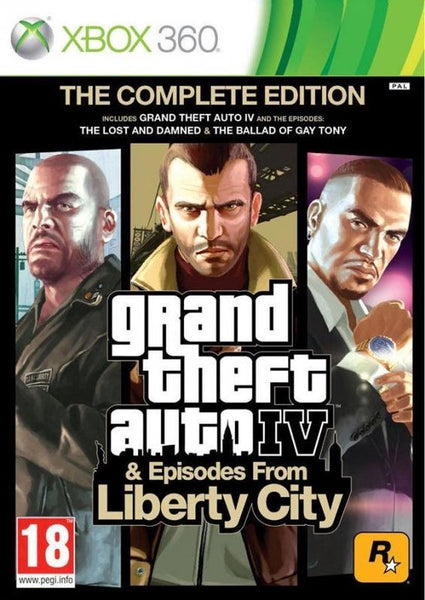 Grand Theft Auto IV Complete Edition (BBFC) -X360