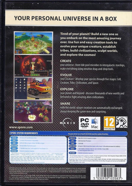Spore - Classics Edition - PC-MAC