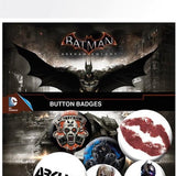 Batman Button Badges - 6 stuks