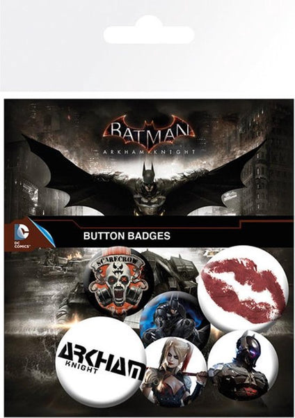 Batman Button Badges - 6 stuks