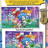 STOER Winterboek 2025 XXL - Winterboek - Doeboek - Escape boek 2 - Escape Room - Sonic - Knippen - Pokemon - Vakantieboek voor Kinderen - Vakantie - Puzzels - Tekenen - Schrijven - Invulboek - DIY - Invullen - Jongens Speelgoed - Cadeau Jongen