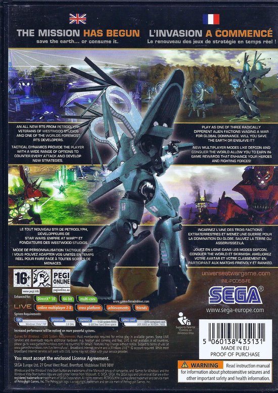Universe at War: Earth Assault