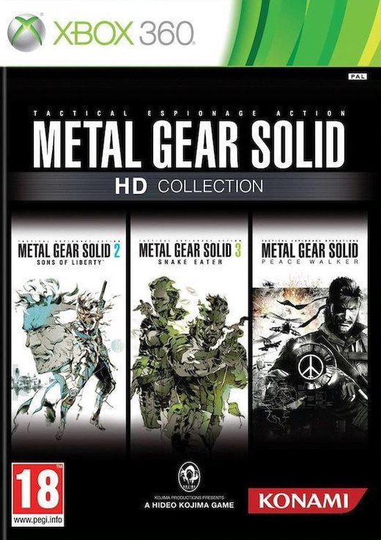 Metal Gear Solid HD Collection -X360