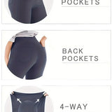 Flare Broek - Flared Pants met Zakken - Legging met &