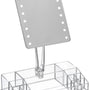 Make-up spiegel met LED en opbergbakjes 28x16x38cm