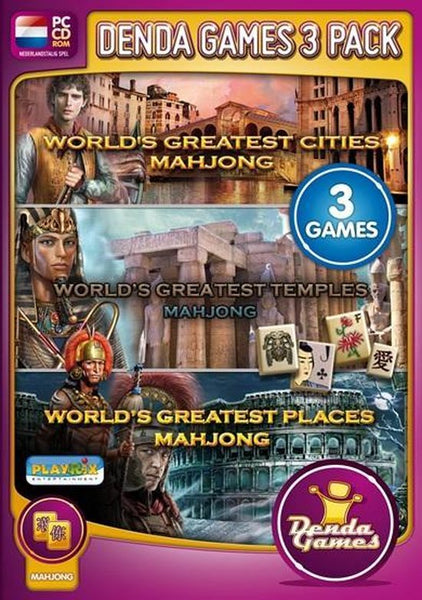 World's Greatest Cities + World's Greatest Places + World's Greatest Temples - Mahjong Bundle Edition