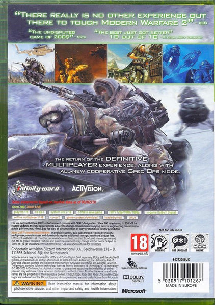 Call Of Duty: Modern Warfare 2 - Classics Edition - Xbox 360