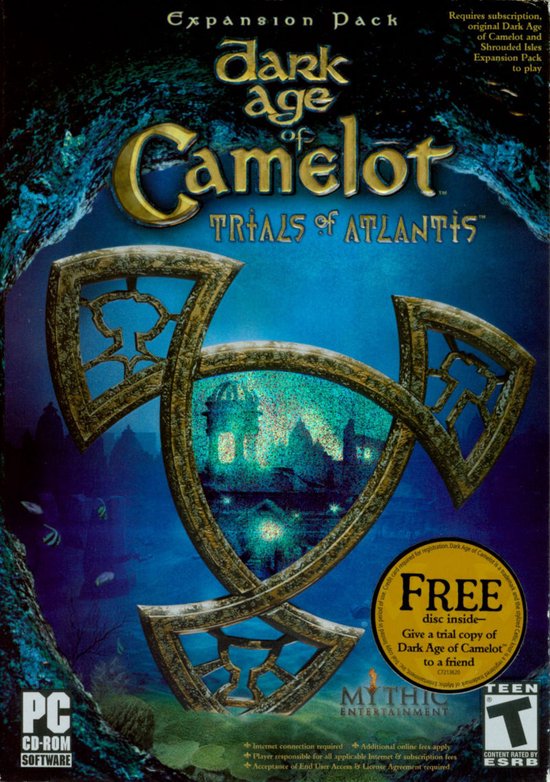 Dark Age of Camelot Trials of Atlantis Expansion Pack (2003) -PC