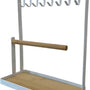 Sieradenrekje - Wit - Oorbellenrekje - Oorbellenhouder - Oorbellen Display - Oorbellenrekje - Sieradenrek - Sieraden Organizer