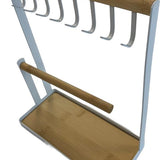 Sieradenrekje - Wit - Oorbellenrekje - Oorbellenhouder - Oorbellen Display - Oorbellenrekje - Sieradenrek - Sieraden Organizer