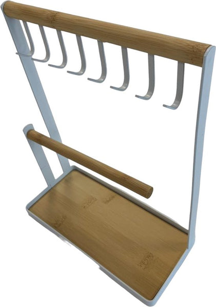 Sieradenrekje - Wit - Oorbellenrekje - Oorbellenhouder - Oorbellen Display - Oorbellenrekje - Sieradenrek - Sieraden Organizer