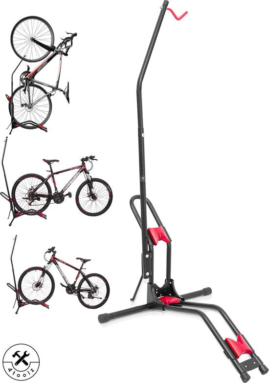 4toolz Universeel Display Fietsenrek Deluxe - fiets standaard - zwart