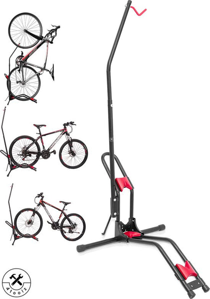 4toolz Universeel Display Fietsenrek Deluxe - fiets standaard - zwart