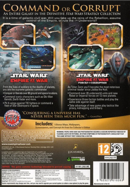 Star Wars Empire At War - Gold Pack