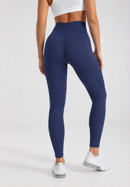 SparkNine Serenafit sportlegging - XS - blauw - hoge taille - zacht & comfortabel materiaal - tweede huid - stretch - buikcontrole