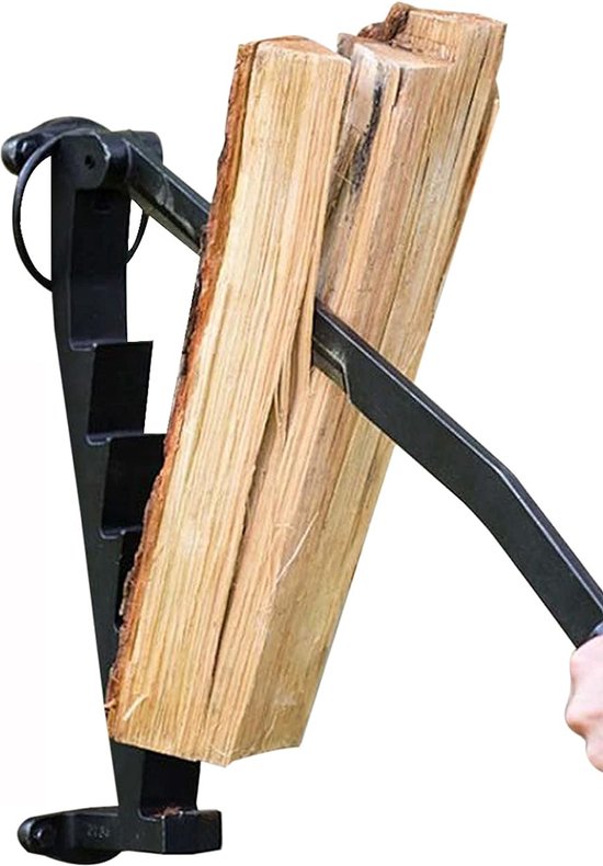 Houtklover - Zwart - Houtsplitter - Houtsplijter - Houtkliever - Openhaard Hout