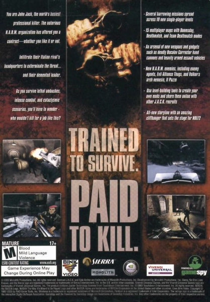 No One Lives Forever 2: Contract Jack Expansion