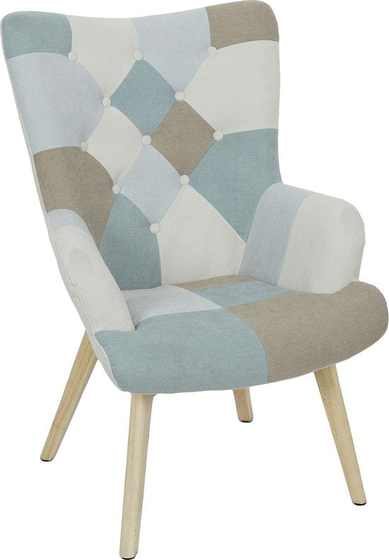 Patchwork Fauteuil Armleuning