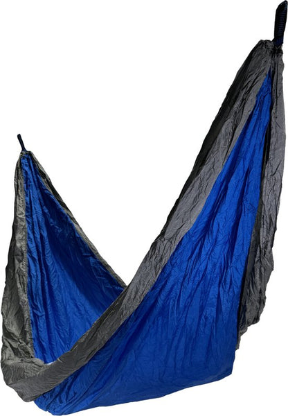4gardenz® Outdoor Hangmat – Parachutestof – 270 cm – Compact & Sterk - Blauw