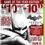 Batman: Arkham City Game of the Year
