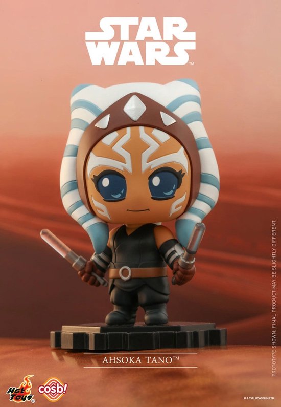 Hot Toys Ahsoka Tano Cosbi Mini Figure - Hot Toys - The Mandalorian Figuur