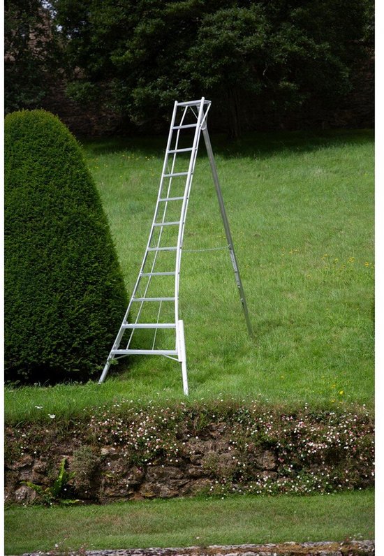 Niwaki Driepoot Tuinladder 300-360 cm Verstelbaar- Snoeiladder Plukladder