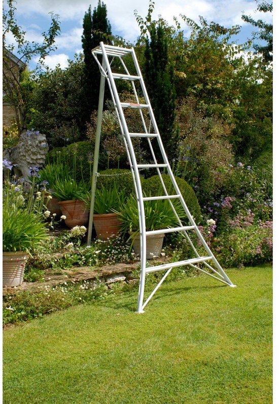 Niwaki Driepoot Tuinladder 240 cm Snoeiladder Tripod Ladder - Plukladder